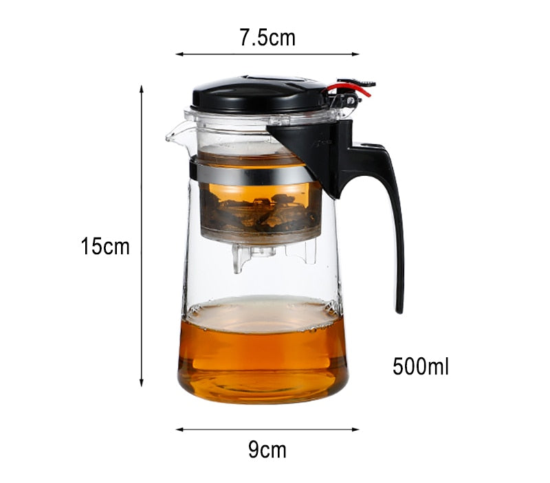 Tea Pots Heat Resistant Glass Tea Pot