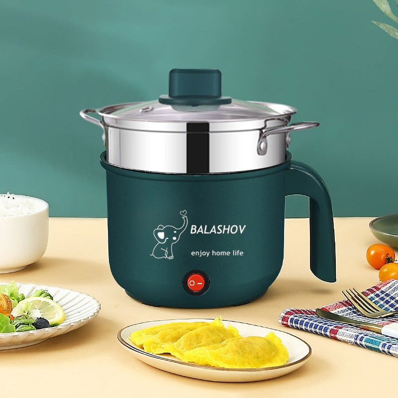 Mini Electric Cooker Non-stick Cooking 1.8L
