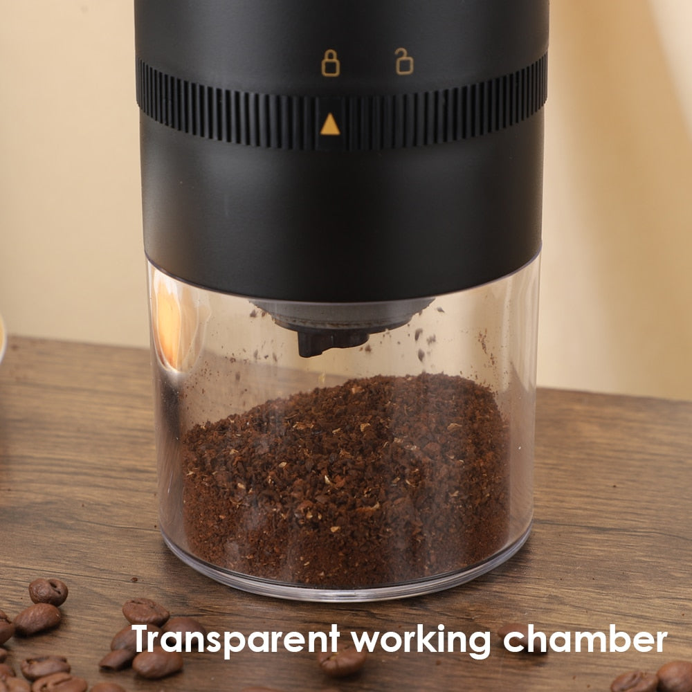 Electric Coffee Grinder Cafe Automatic Coffee Beans Grinder Machine