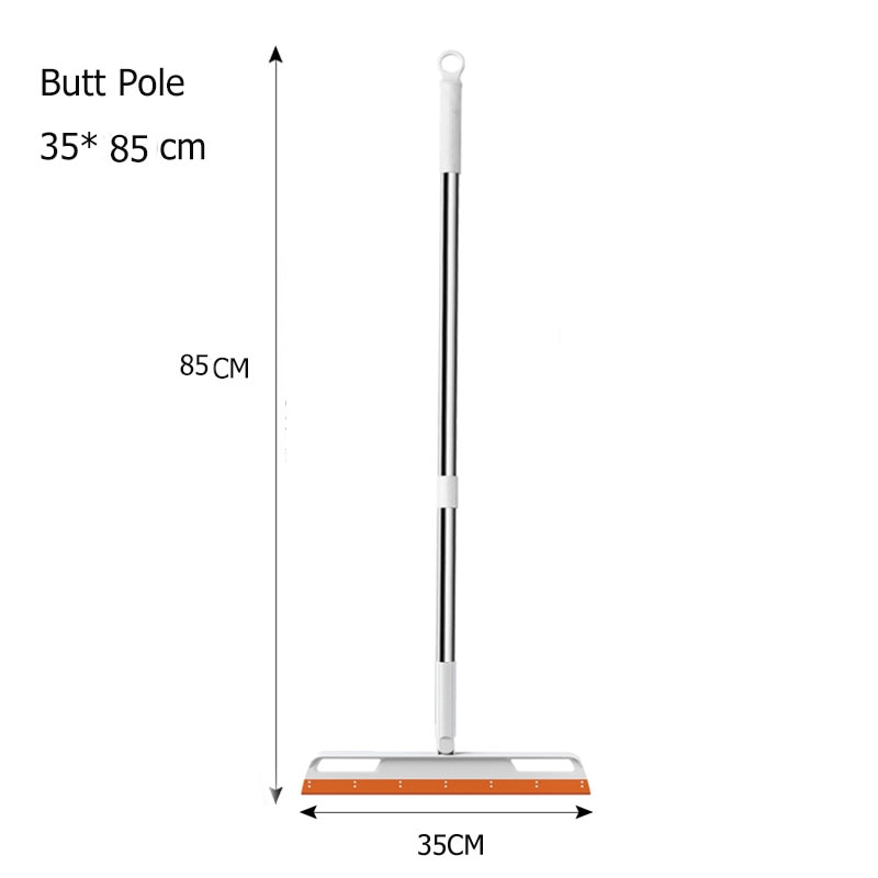 Silicone Scraper Broom Floor Cleaning Squeegee