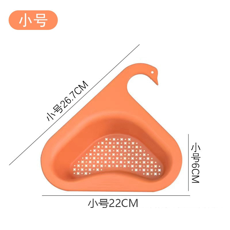 Kitchen Triangular Sink Strainer Basket