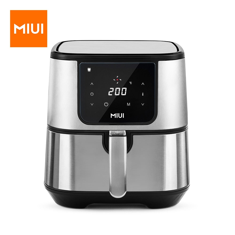 MIUI 6L Air Fryer 1600-1800W, No Oil Electric Fryer