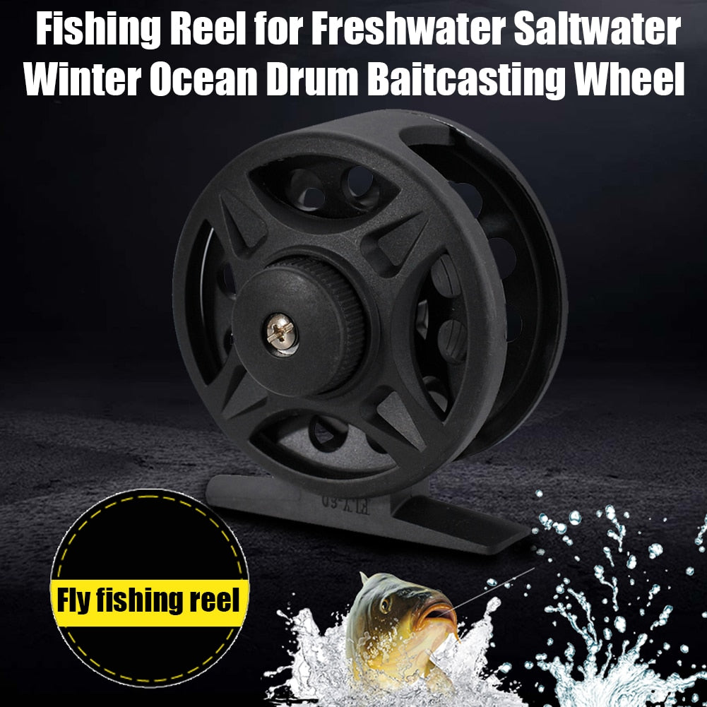 Winter Fishing Reel Fish Cast Drum Wheel