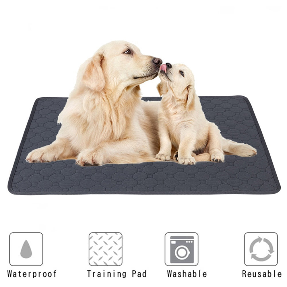 Washable Dog Pet Diaper Mat Waterproof Reusable Training Pad