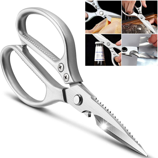 Kitchen stainless steel scissors