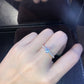 Design Crystal Zircon Engagement Rings For Women