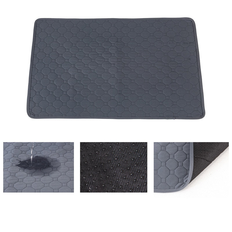 Washable Dog Pet Diaper Mat Waterproof Reusable Training Pad