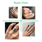 Cross Stainless Steel Zircon Ring With Stone For Woman Girl For Men