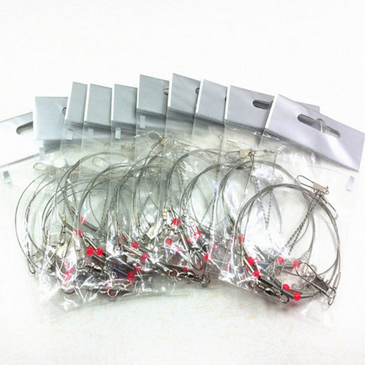 New 10/20 Pcs/Pack Arms Stainless Steel Fishing Wire