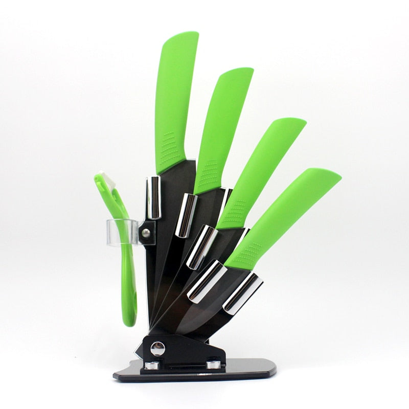 High quality brand black blade kicthen ceramic knife set