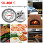 Stainless Steel Oven Cooker Thermometer Temperature Gauge