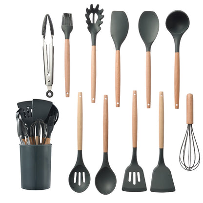 Silicone Kitchenware Cooking Utensils Set