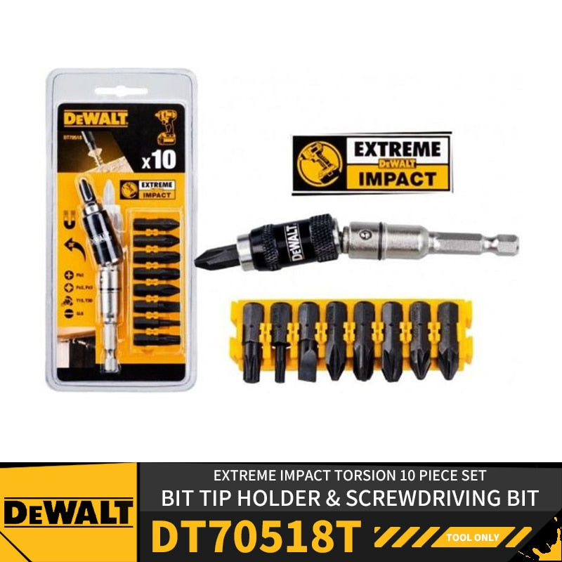 DEWALT Electric Screwdriver Bits Set Drill Head DW2700 DT71511 DT70518 DT71563 DT70730 DT70735 DT70758 DWA2SD65 DWANGFT100SET