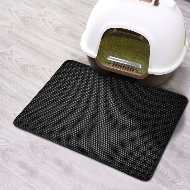 Waterproof Pet Cat Litter Mat Double Layer Pet Litter Box