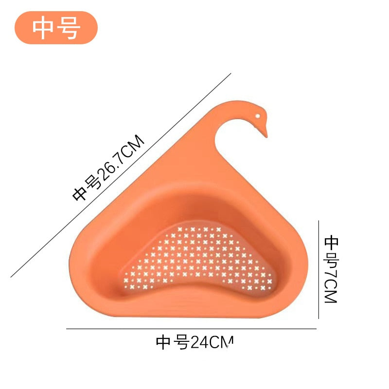 Kitchen Triangular Sink Strainer Basket