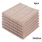 Homaxy 6pcs Microfiber Dishcloth Absorbent Soft Kitchen Towels