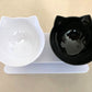 Non-Slip Double Cat Bowl Dog Bowl With Stand for cats and dogs