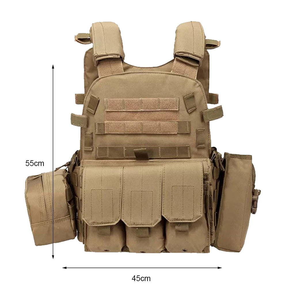 Tactical Equipment Hunting Vest Army Combat Body Armor