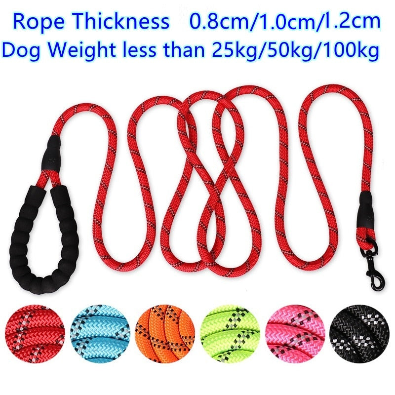 Strong Dog Leash Pet Leashes Reflective Leash all different strength different dog types