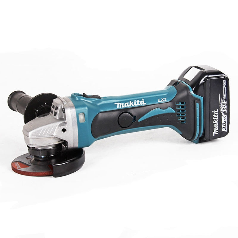 Makita Cordless Angle Grinder 18V LXT Lithium-Ion Multifunctional Electric Grinding DGA402 Cutting Machine Power Tool