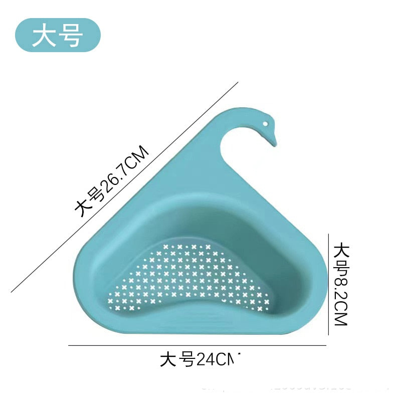 Kitchen Triangular Sink Strainer Basket