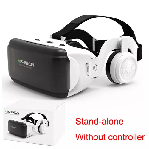 2023 New VR Shinecon G06E 3D Glasses Mobile Phone Video Movie Virtual Reality Smartphone