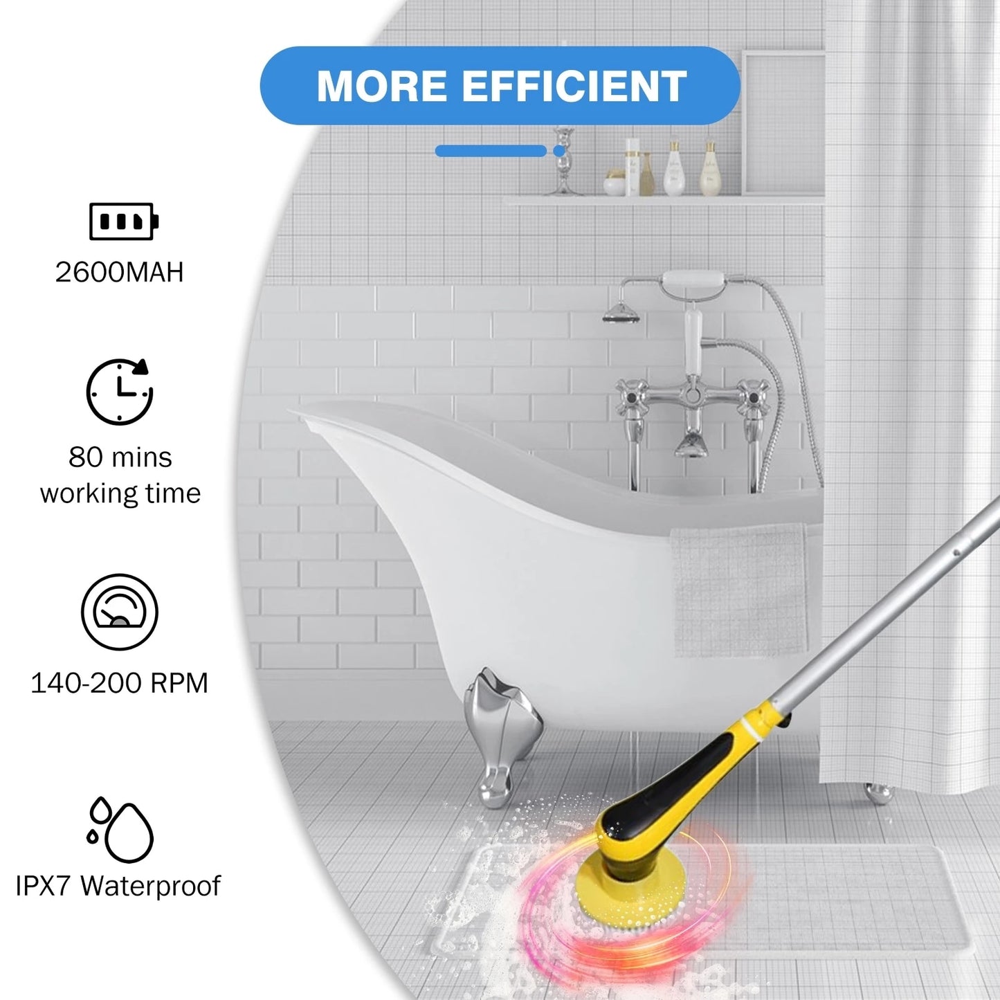 10 in 1 Electric Cleaning Brush