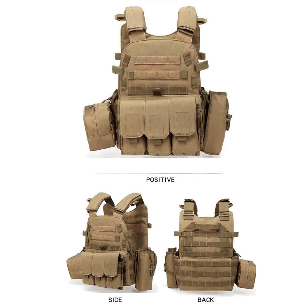 Tactical Equipment Hunting Vest Army Combat Body Armor