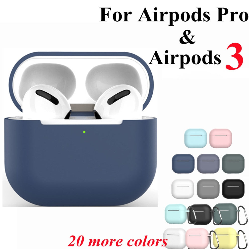 Silicone Case For Airpods Pro Case Airpods 3 Wireless Bluetooth For Apple Airpods 3