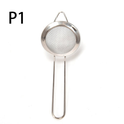 New 7/8/10/12/14/16/18/20/22cm Kitchen Stainless Steel  Optional Flour Tea Strainer Mesh Colander Sieve Filter Sifter