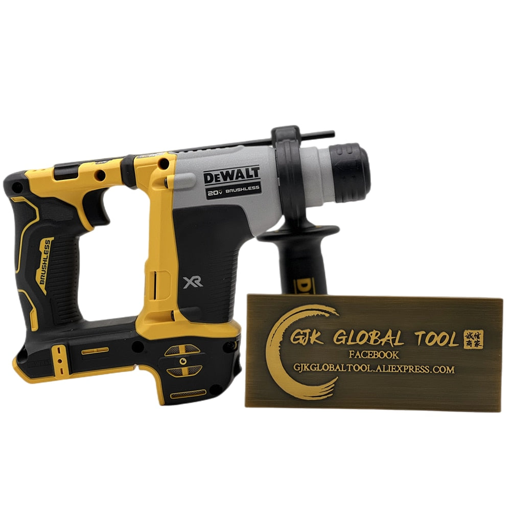 DeWalt Compact Hammer Cordless Rechargeable Hammer Drill 5/8 Inch 20V MAX Hammer Bare Metal SDS PLUS DCH172 Wireless Perforator