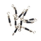 100-500Pcs/lot Ball Bearing Swivel Solid Rings Fishing Connector