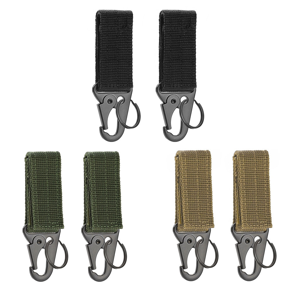 Military Tactical Hanging Key Hook Clip Clamp