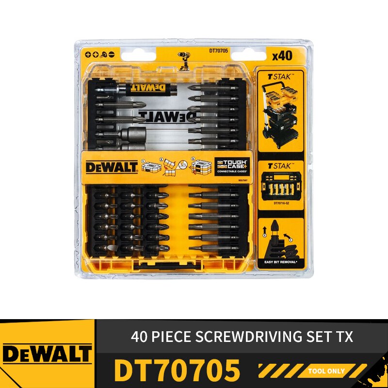 DEWALT Electric Screwdriver Bits Set Drill Head DW2700 DT71511 DT70518 DT71563 DT70730 DT70735 DT70758 DWA2SD65 DWANGFT100SET