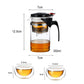 Tea Pots Heat Resistant Glass Tea Pot