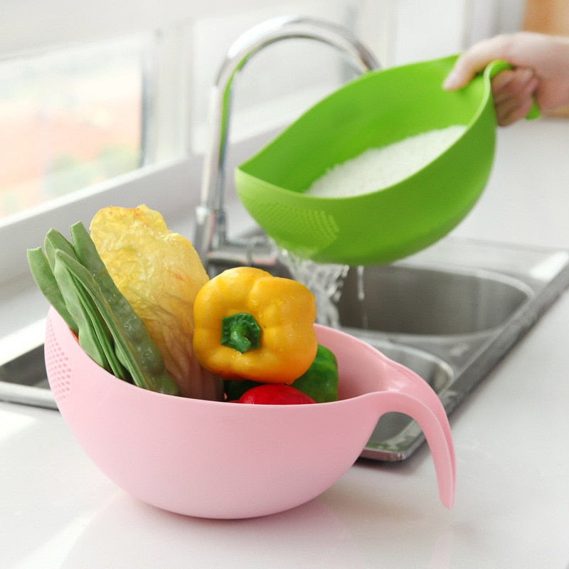 Rice Washing Filter Strainer Basket Colander