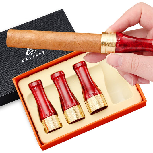 GALINER Cigar Holder Ashtray Resin Cigar