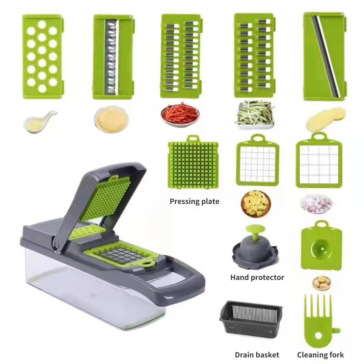 12 in 1Multifunctional fruit and vegetables slicer