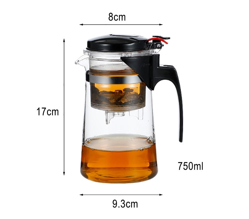 Tea Pots Heat Resistant Glass Tea Pot