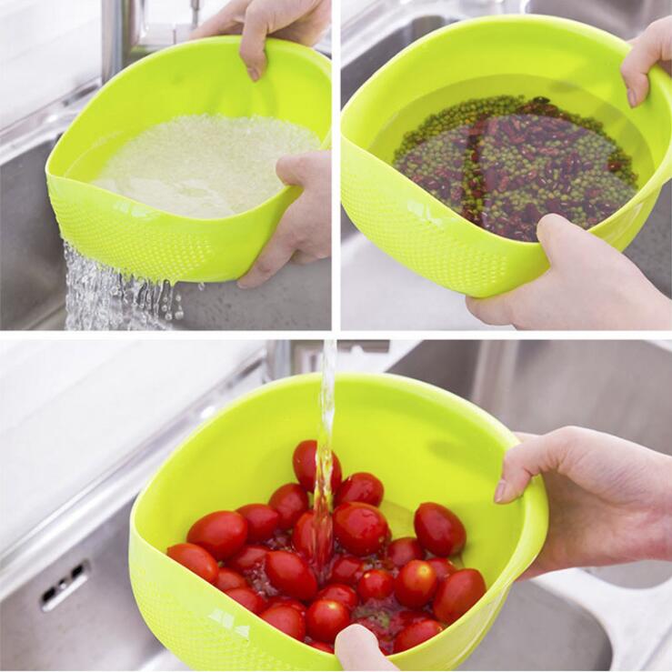 Rice Washing Filter Strainer Basket Colander