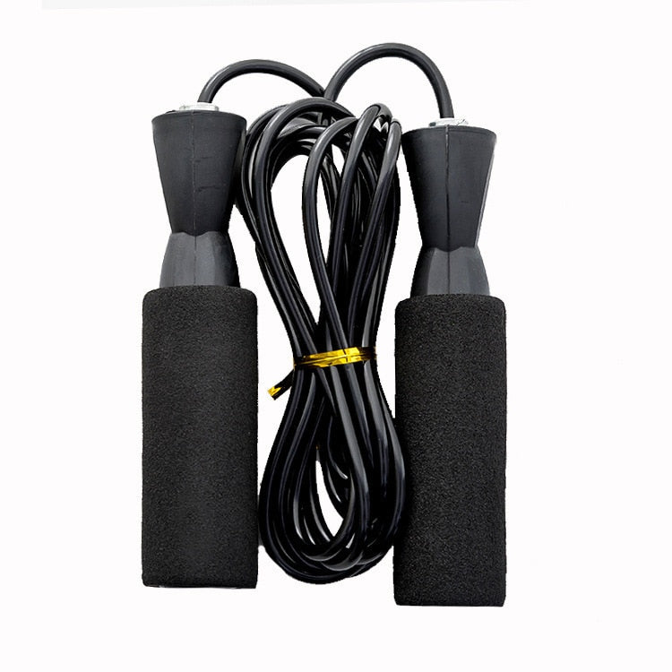 Student Fitness Jump Rope Plastic Training Jump Rope Bearing Handle Jump Rope PVC Rope Steel Wire Jump Rope