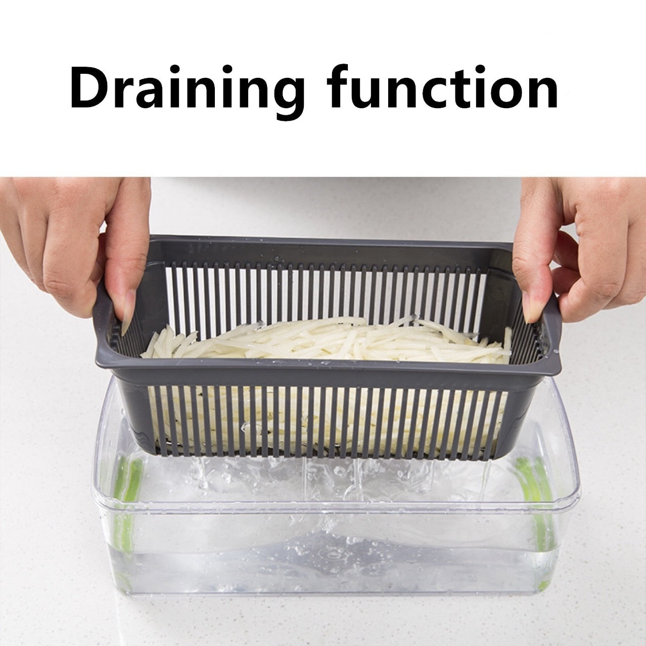 Multifunctional Vegetable Cutter 8 In 1 Shredders Slice