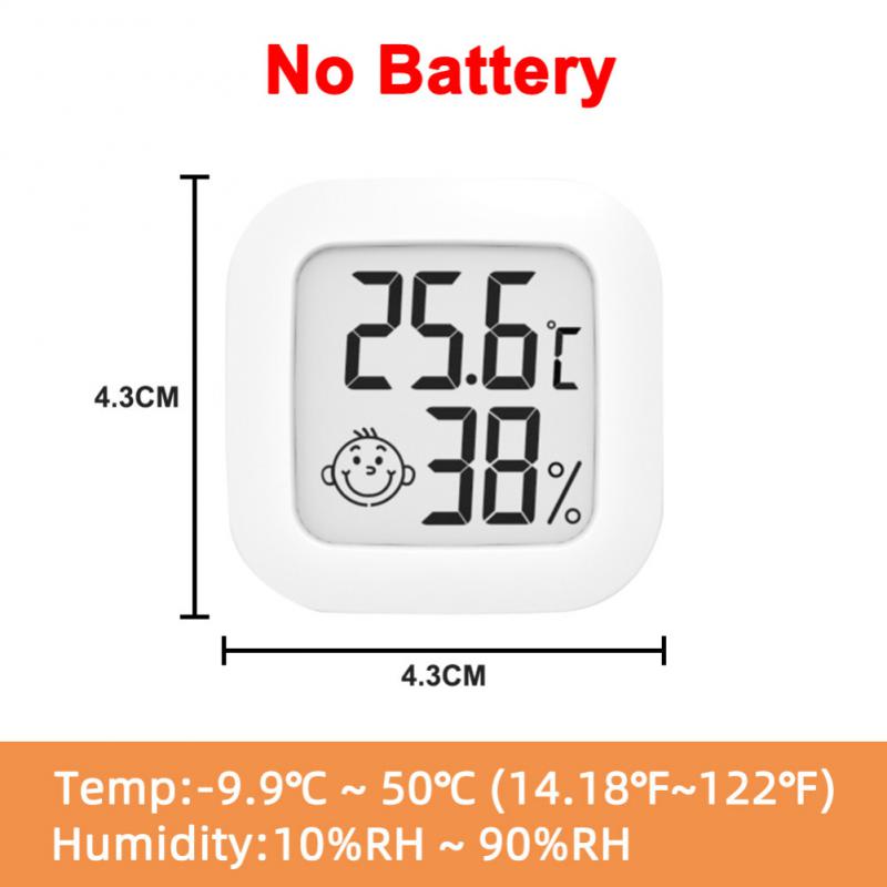 2 In1 Digital Thermometer Hygrometer Mini LCD Indoor Electronic Humidity Meter Temperature Sensor