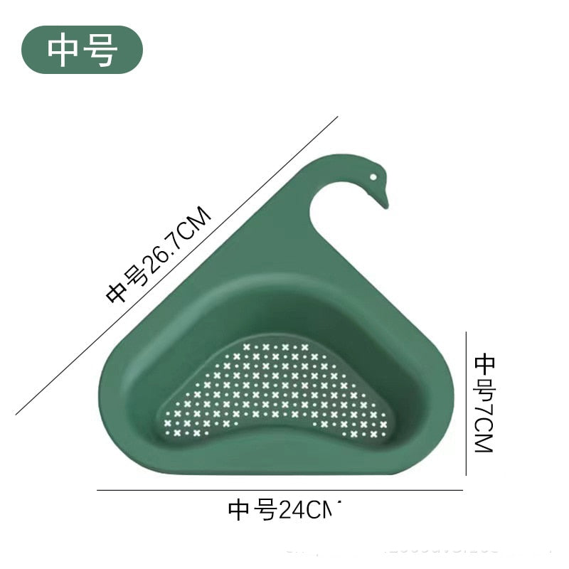 Kitchen Triangular Sink Strainer Basket