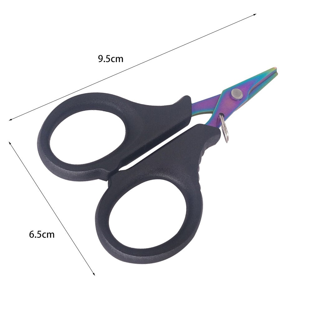 Stainless Steel Fishing Plier Scissor Braid Line Cutter