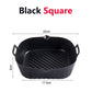 NEW Silicone Air Fryer Liner Basket Square Reusable Air Fryer Pot Tray