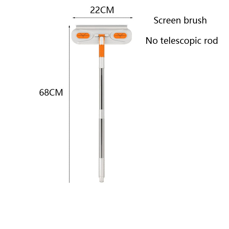 Silicone Scraper Broom Floor Cleaning Squeegee