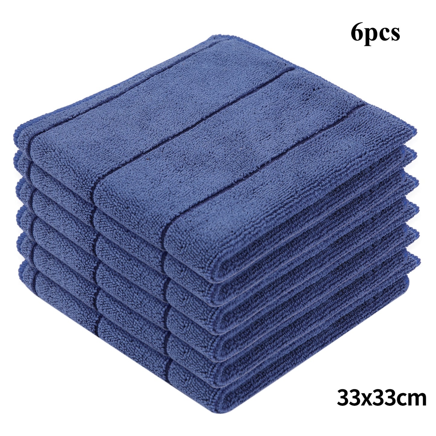 Homaxy 6pcs Microfiber Dishcloth Absorbent Soft Kitchen Towels