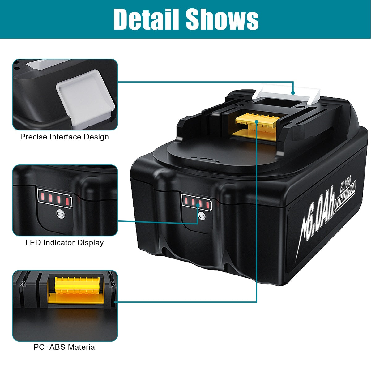 Battery and charger For Makita