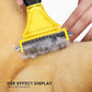 Pets Stainless Steel Grooming Brush double sided